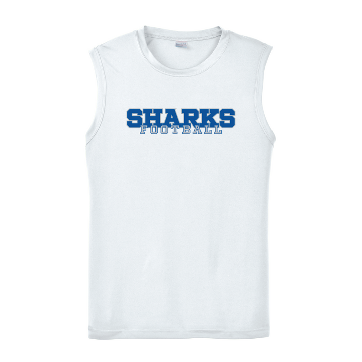 SciCoh Football and Cheer - Men’s Performance Tank - White (ST352)