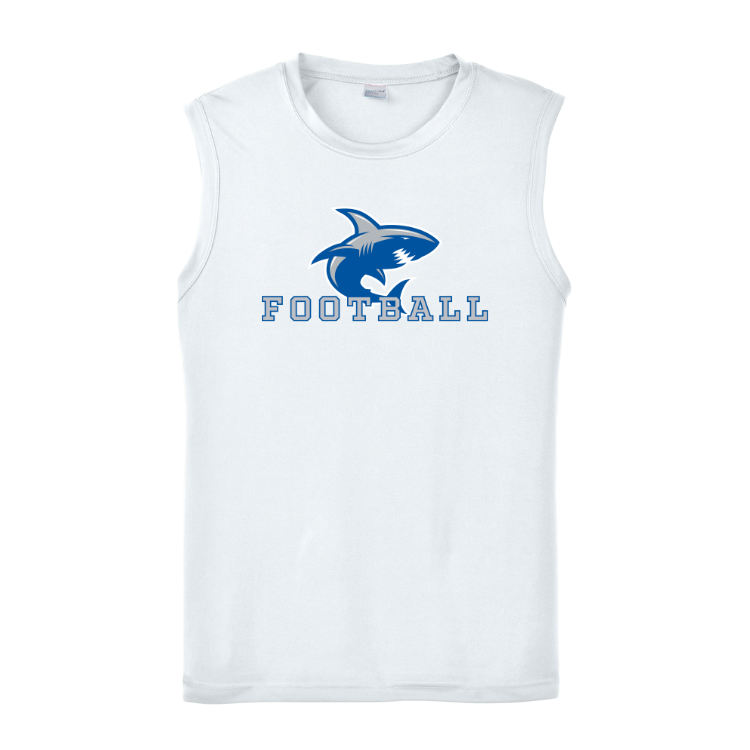 SciCoh Football and Cheer - Men’s Performance Tank - White (ST352)