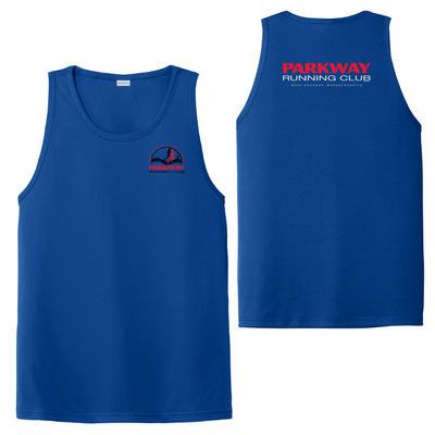 Impact Running Club - Camiseta de tirantes para competición masculina (ST356)