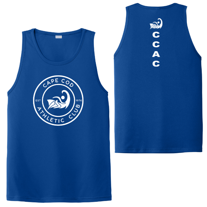 Impact Running Club - Camiseta de tirantes para competición masculina (ST356)