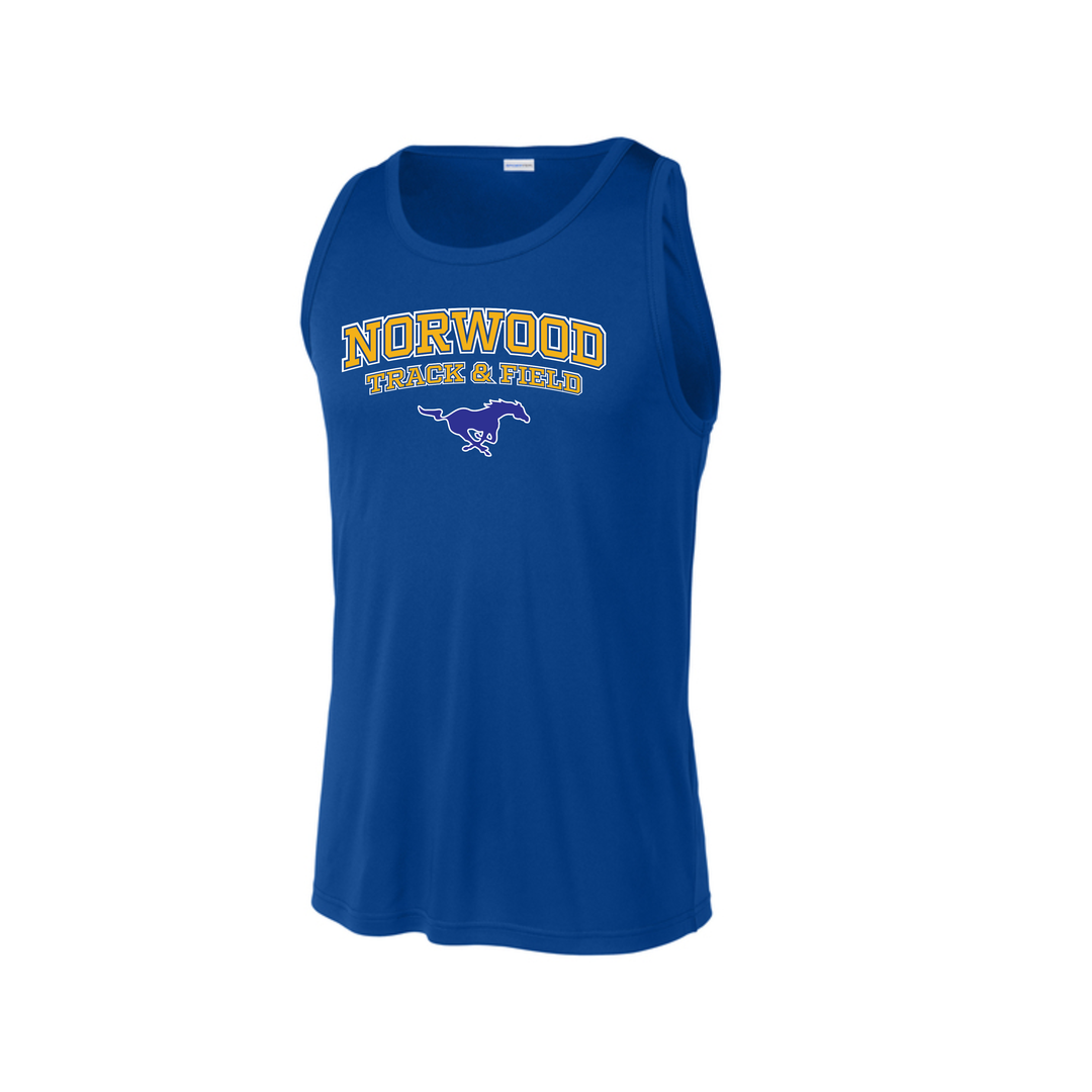 Impact Running Club - Camiseta de tirantes para competición masculina (ST356)