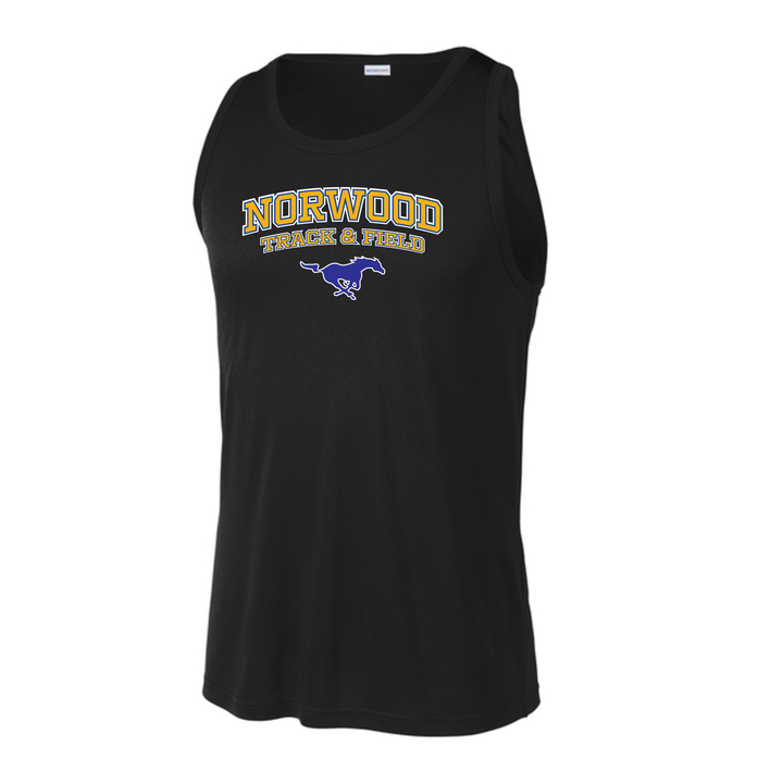 Impact Running Club - Camiseta de tirantes para competición masculina (ST356)