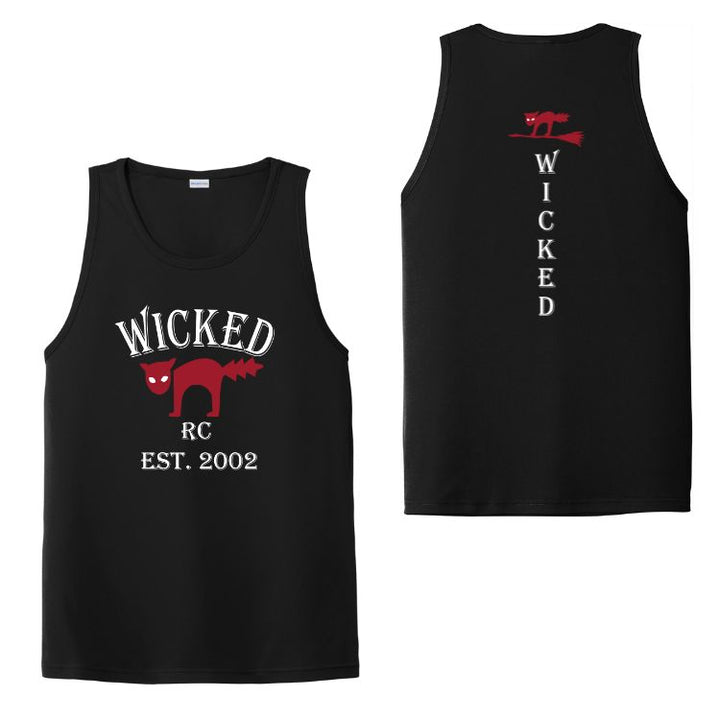 Impact Running Club - Camiseta de tirantes para competición masculina (ST356)