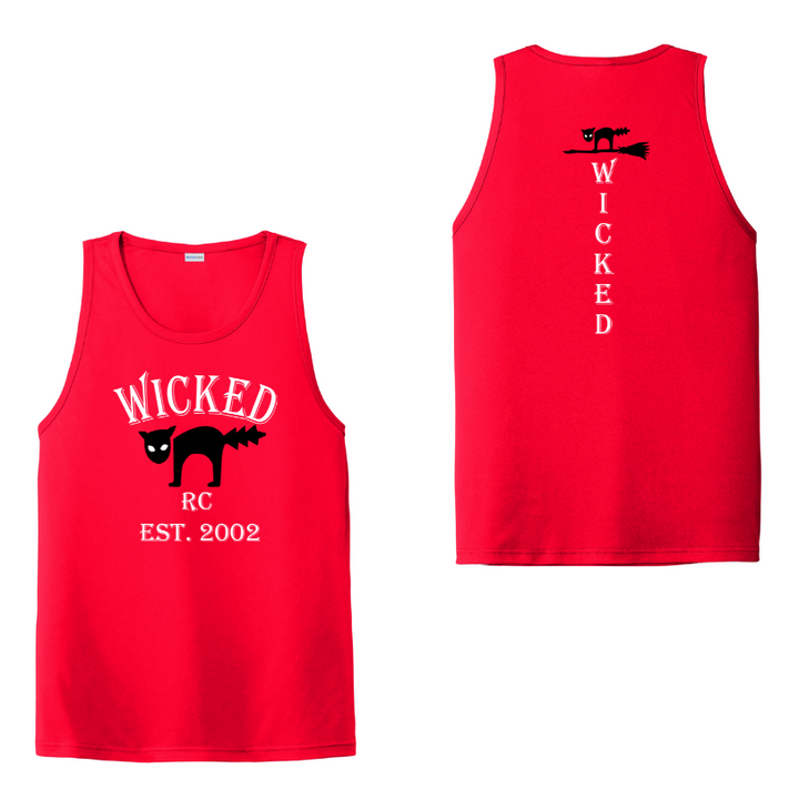 Impact Running Club - Camiseta de tirantes para competición masculina (ST356)