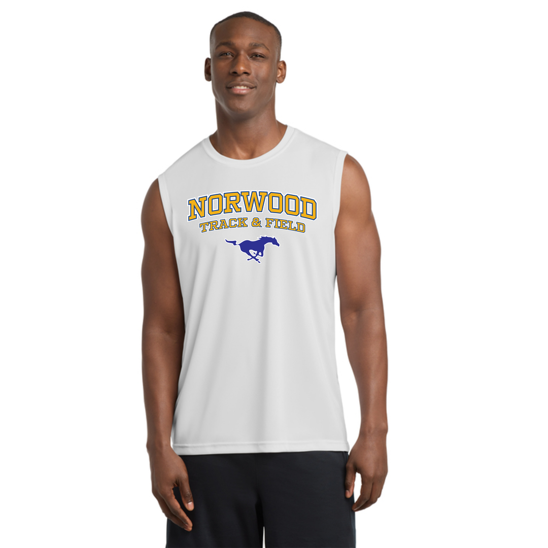 Impact Running Club - Camiseta de tirantes para competición masculina (ST356)