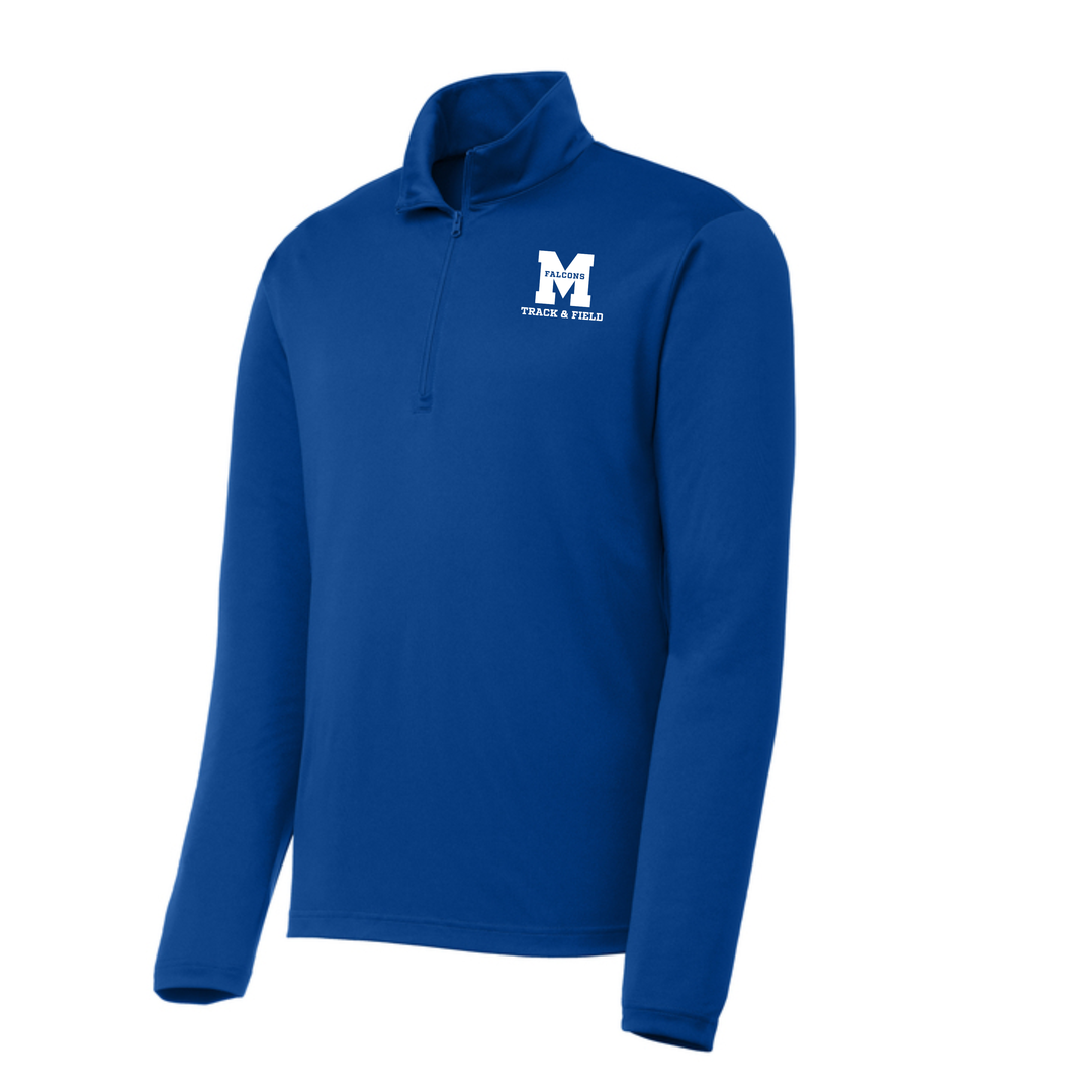 Mashpee Track & Field -  Men's Performance Quarter-Zip (ST357)