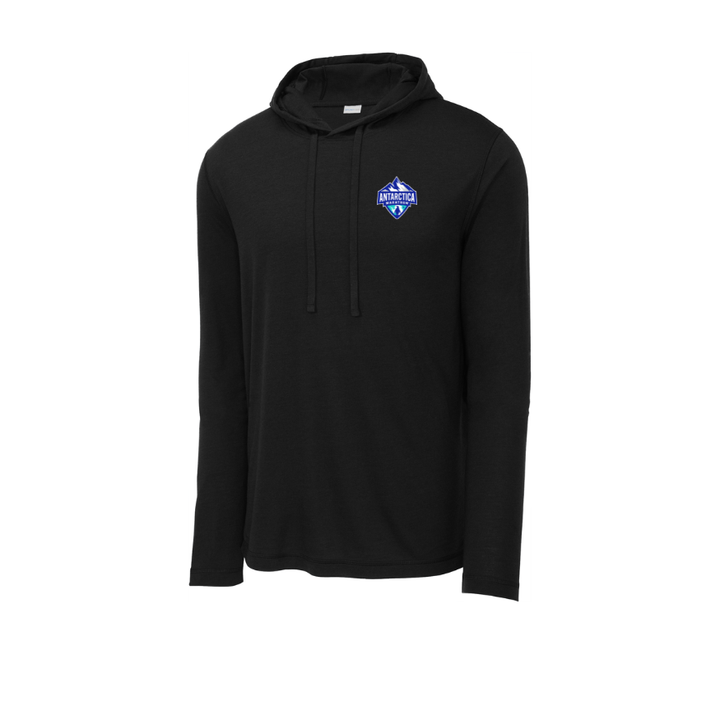 Antarctica Marathon - Men's Hooded Long Sleeve (ST406)