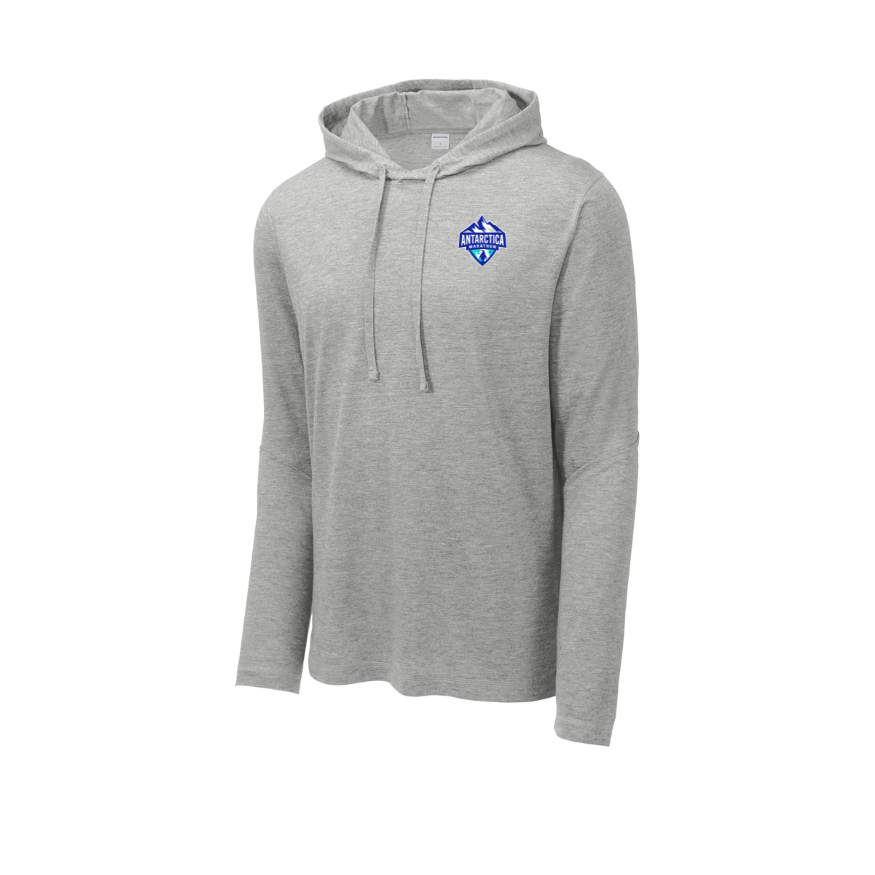 Antarctica Marathon - Men's Hooded Long Sleeve (ST406)
