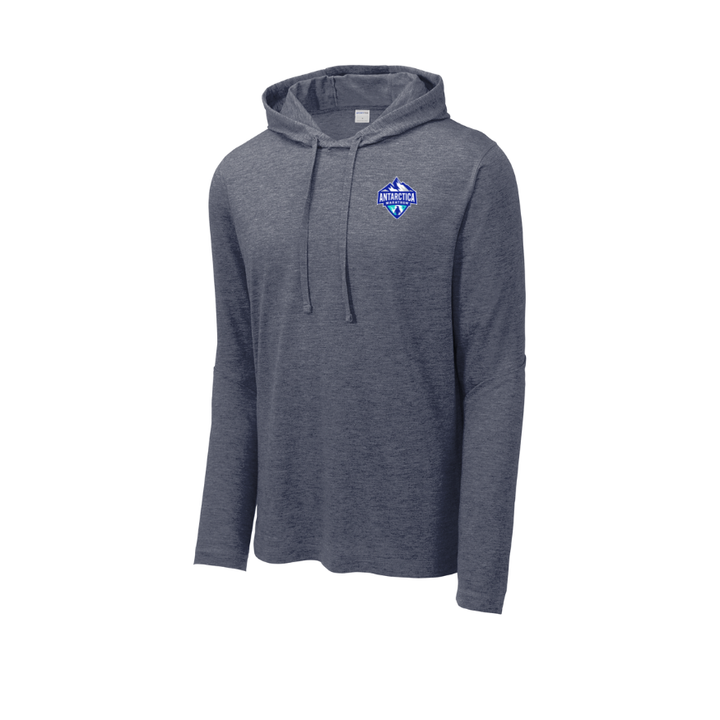 Antarctica Marathon - Men's Hooded Long Sleeve (ST406)