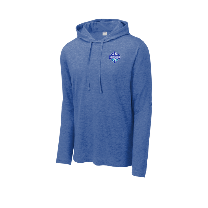 Antarctica Marathon - Men's Hooded Long Sleeve (ST406)
