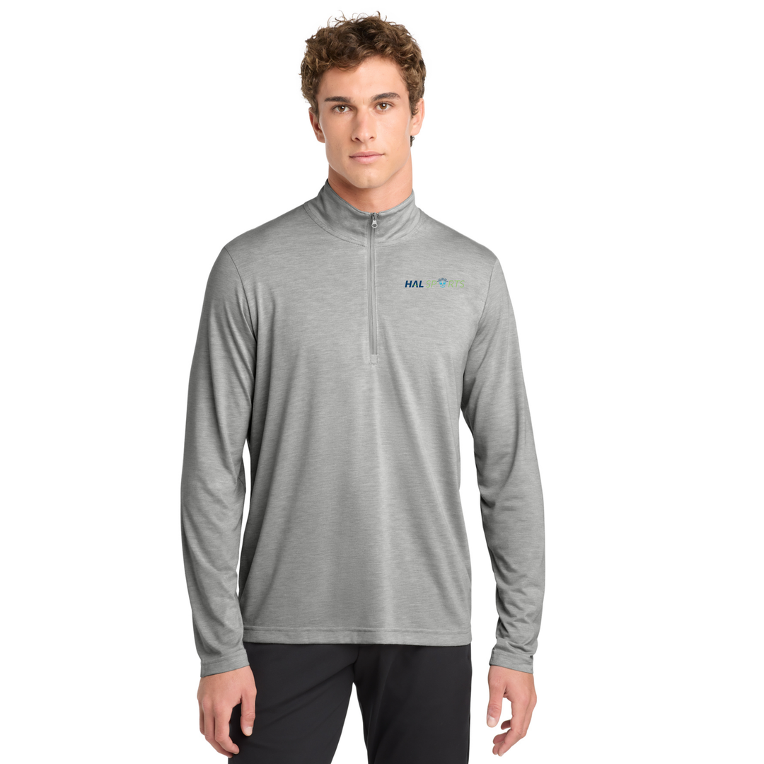 HAL Sports - Men's Triblend 1/4 Zip-Pullover (ST407)