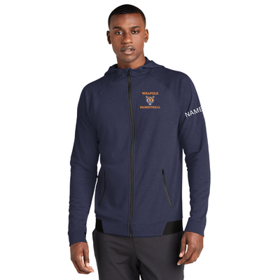 Chaqueta de calentamiento del equipo de baloncesto masculino Walpole (ST570)
