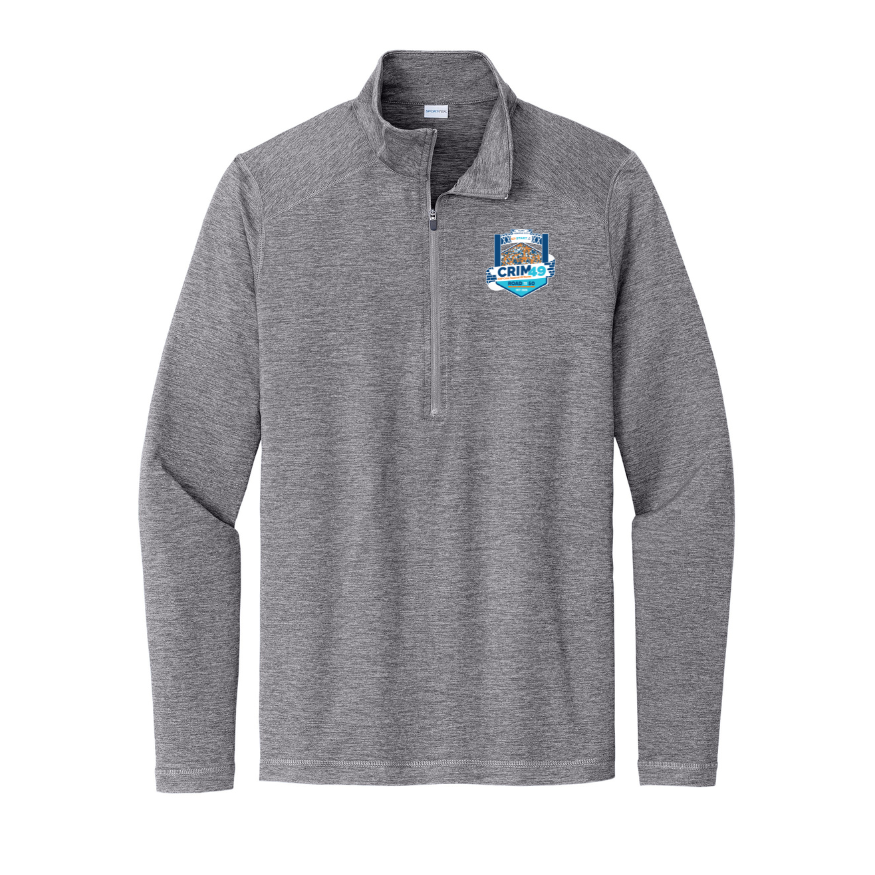 Crim 49 - Chaqueta de un cuarto de cremallera para hombre "Run In"