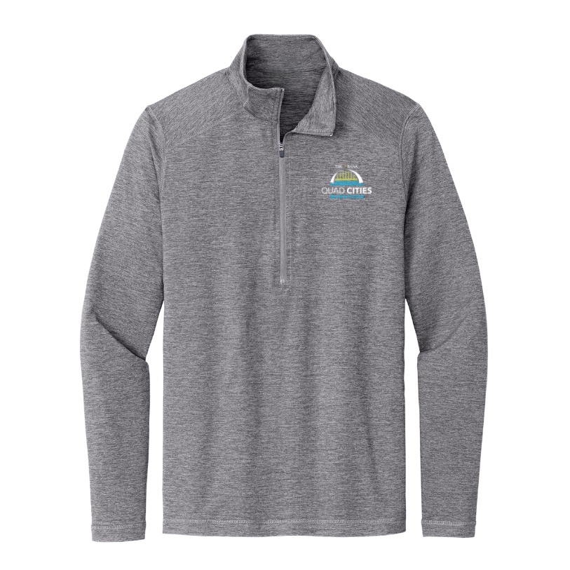 Quad Cities Marathon - "Run In" Men's Quarter Zip
