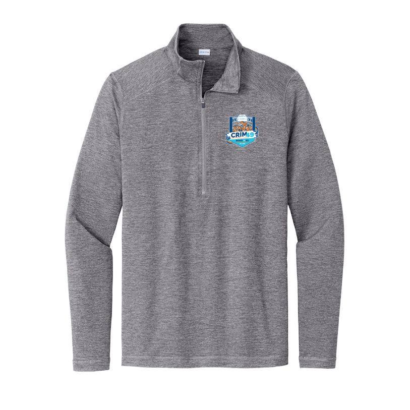 Crim 49 - Chaqueta de un cuarto de cremallera para hombre "Run In"