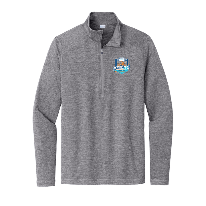 Crim 49 - Chaqueta de un cuarto de cremallera para hombre "Run In"