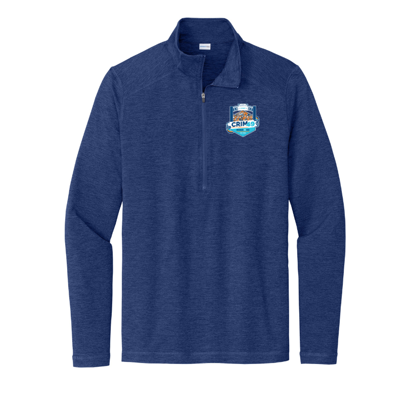 Crim 49 - Chaqueta de un cuarto de cremallera para hombre "Run In"