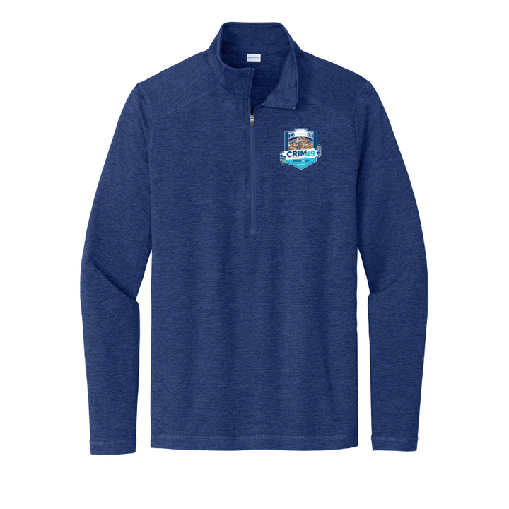 Crim 49 - Chaqueta de un cuarto de cremallera para hombre "Run In"