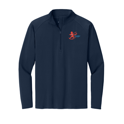 Wanderlust Running - Men's 1/4 Zip-Pullover (ST850)