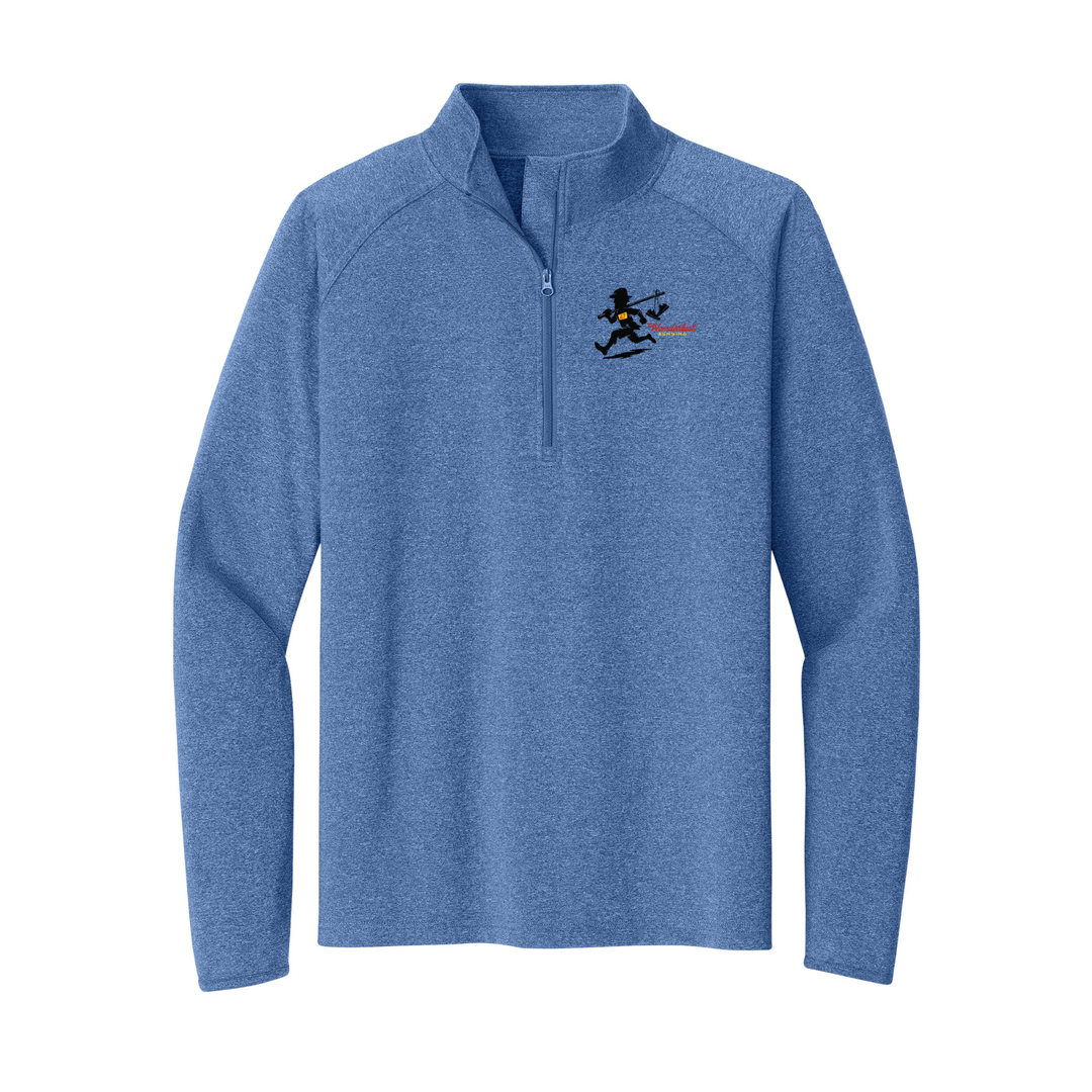 Wanderlust Running - Men's 1/4 Zip-Pullover (ST850)