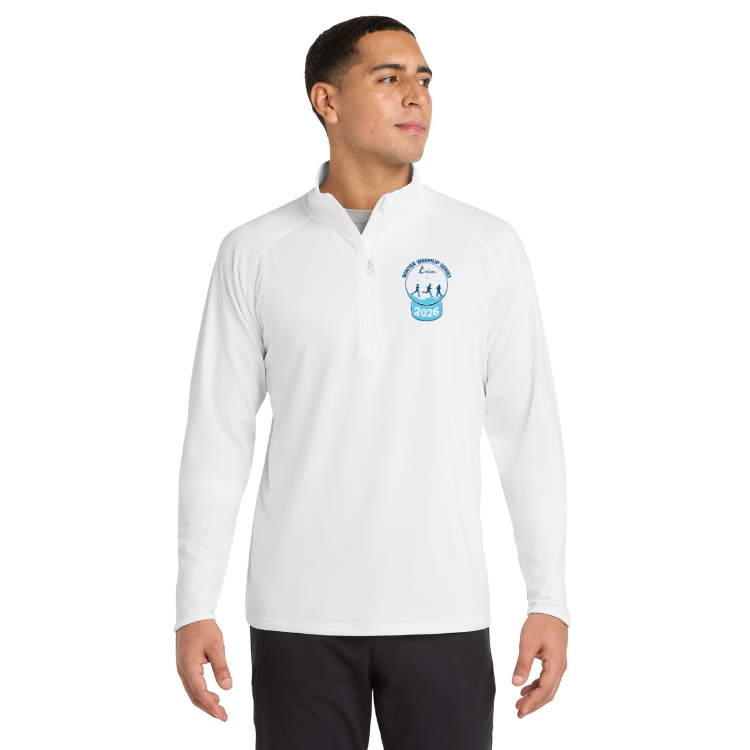 Suéter de invierno Crim Warm Up para hombre con cremallera de 1/4 (ST850)