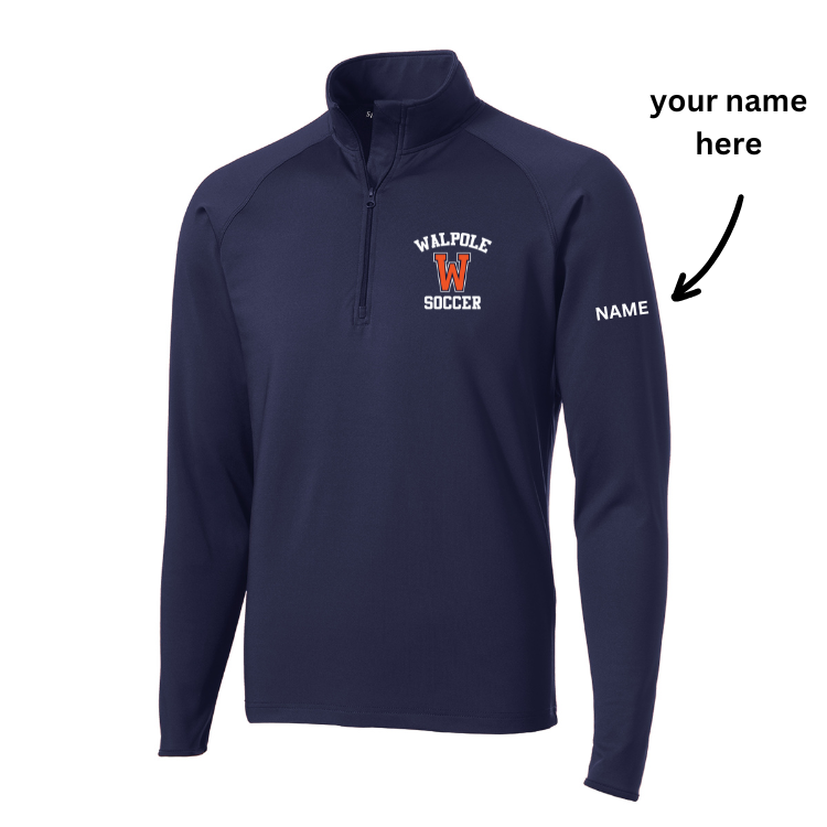 Walpole Girls Soccer- Sportwick Stretch ¼ Zip Pullover (ST850)