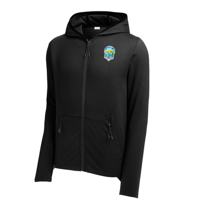 Crim - 5K on the RUNway - Chaqueta con capucha y cremallera completa "Run In" para hombre