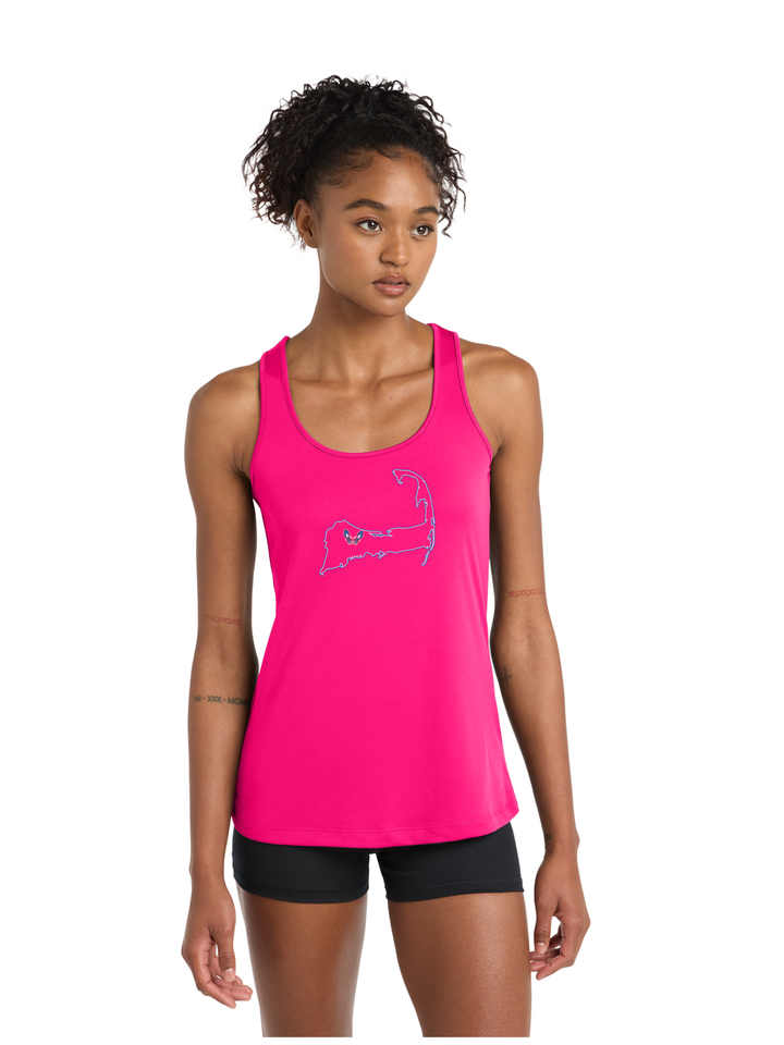 Sandwich Road Runners - Women's Performance Racerback Tank (LST356)