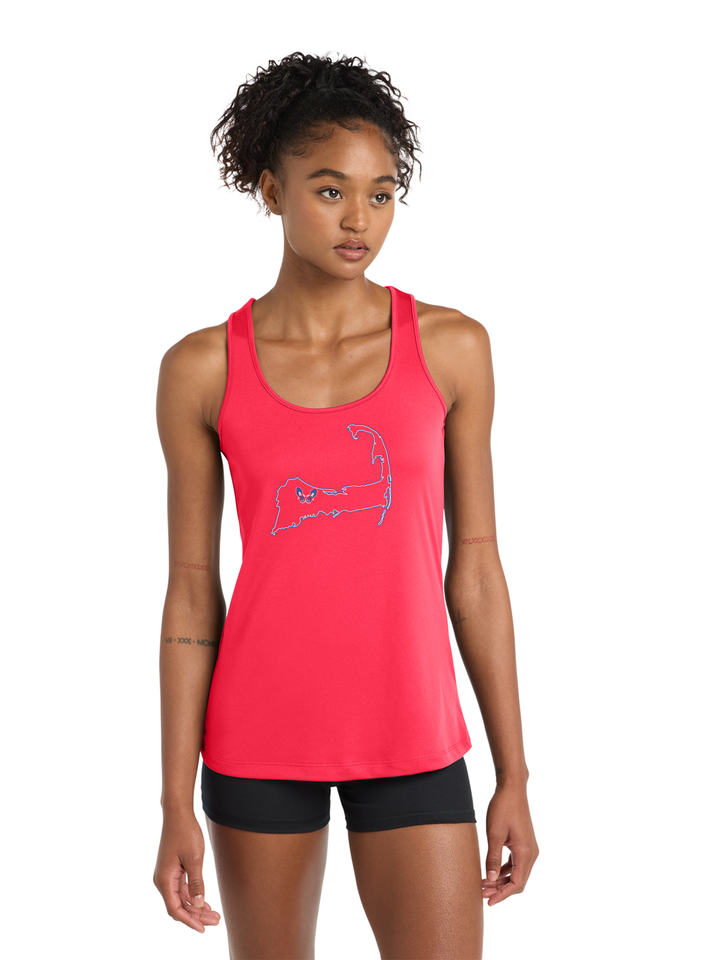 Sandwich Road Runners - Women's Performance Racerback Tank (LST356)