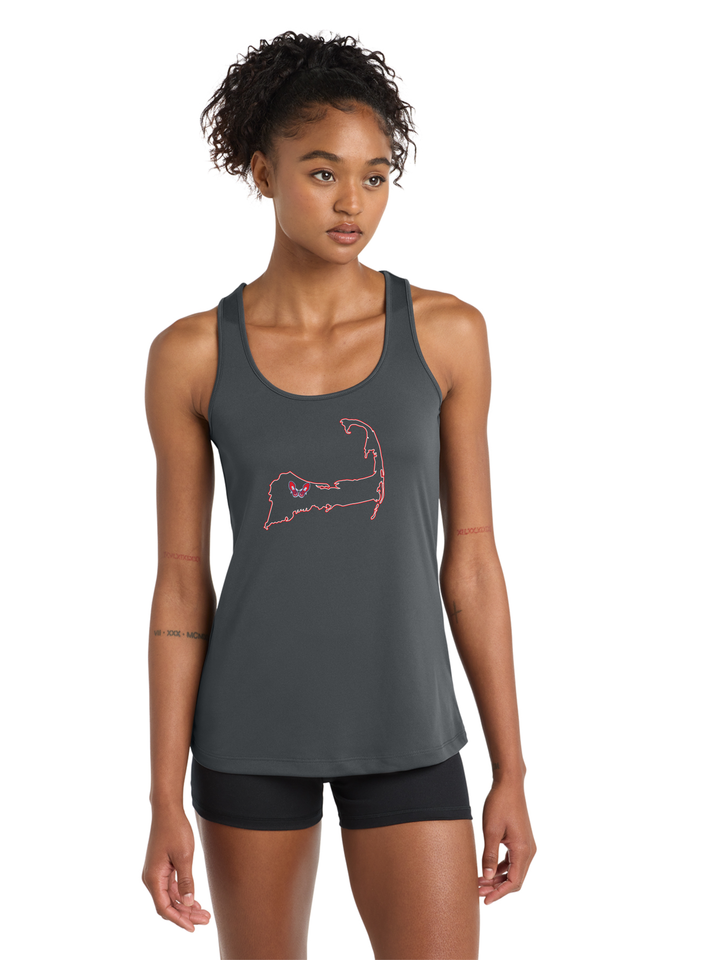 Sandwich Road Runners - Women's Performance Racerback Tank (LST356)