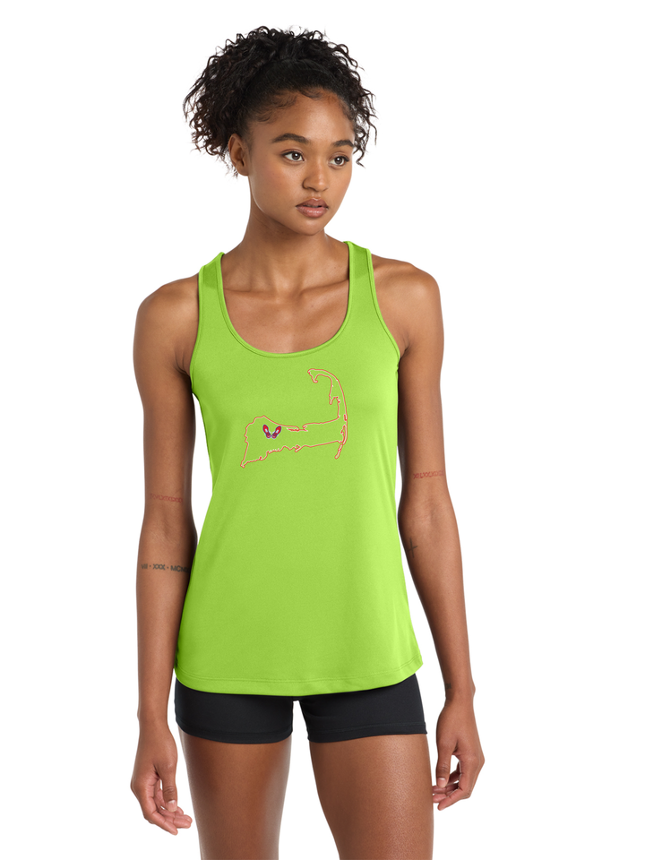 Sandwich Road Runners - Women's Performance Racerback Tank (LST356)