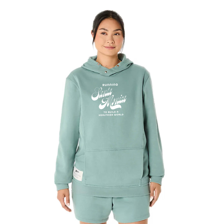 Santa Monica Classic - ASICS Sunday Sana Fleece Hoodie Celadon (2033B739) SM_01