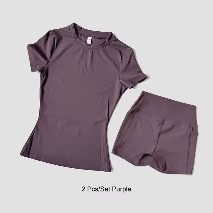 Seamless Women's Sports Yoga Set