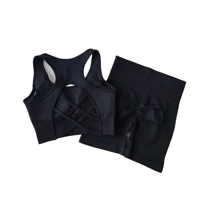 Women’s High-Waist Seamless Workout Set