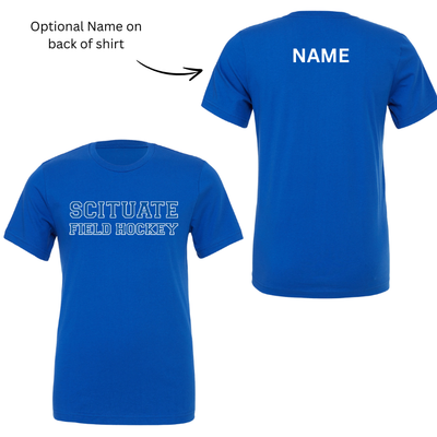 Scituate Field Hockey - Bella + Canvas Unisex Jersey T-shirt (BC3001CVC)