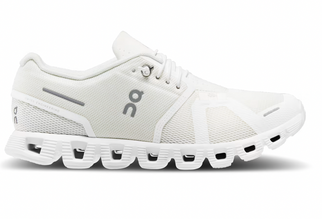 On Womens Cloud 5 -Undyed White/White (59.98373)