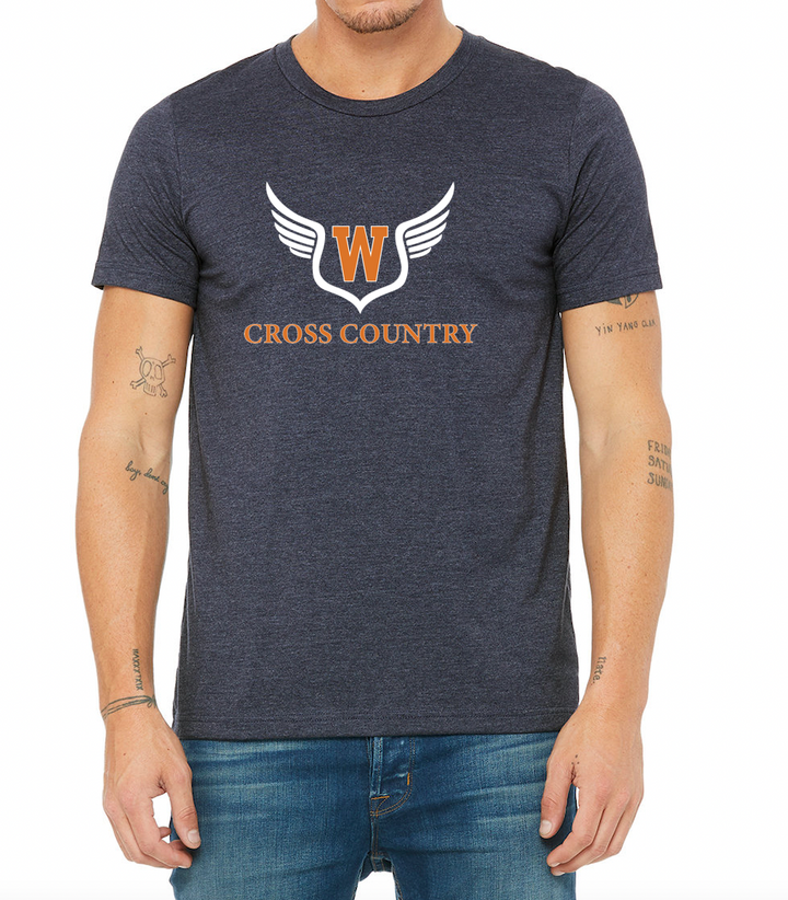 Camiseta unisex de cross country de Walpole (3001CVC)