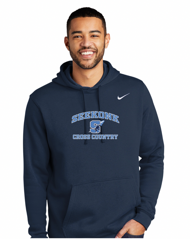 Seekonk Cross Country Nike Club Fleece Pullover Hoodie (CJ1611)