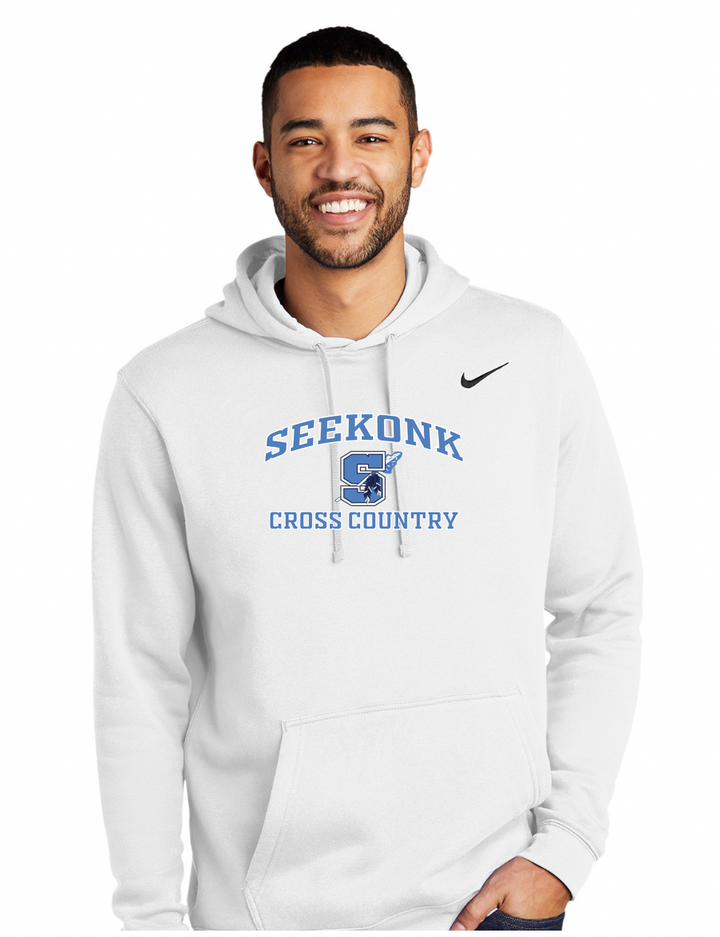 Seekonk Cross Country Nike Club Fleece Pullover Hoodie (CJ1611)