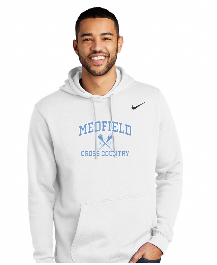 Medfield Cross Country Nike Club Fleece Pullover Hoodie (CJ1611)