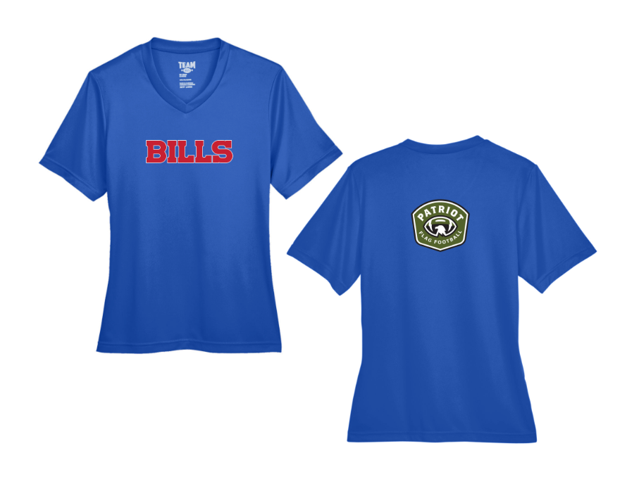 Flag Football Bills - Team 365 Ladies' Zone Performance T-Shirt (TT11W)