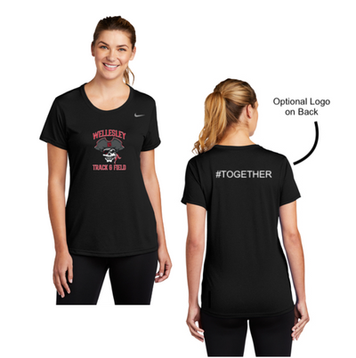 Camiseta Nike Team rLegend para mujer de Wellesley Track and Field (DV7312)