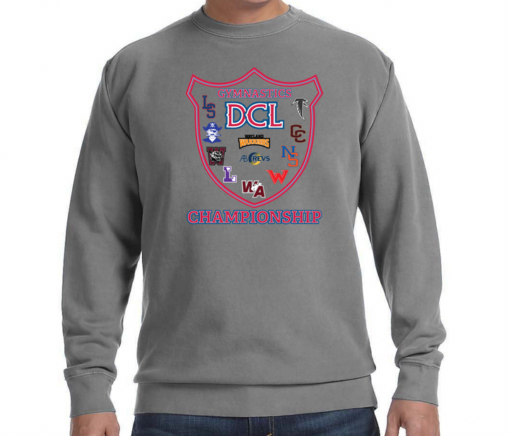 Sudadera unisex de cuello redondo para adultos del campeonato de gimnasia DCL (1566)