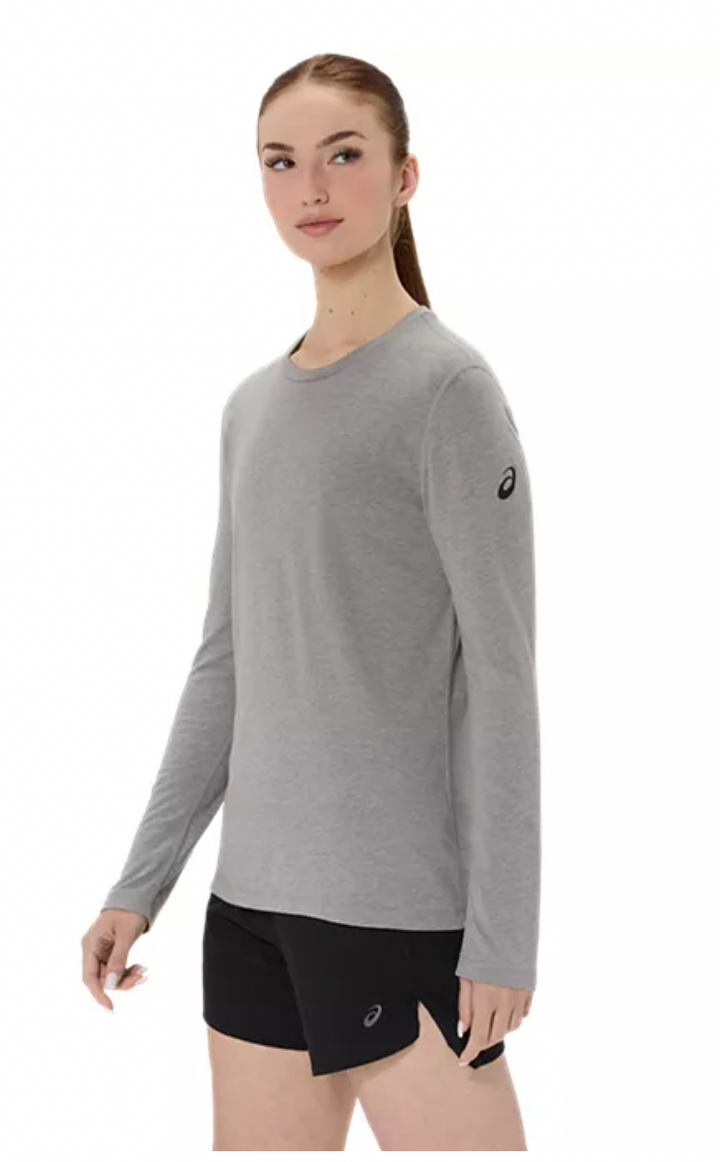 ASICS Women's PR Long Sleeve Triblend Tee Grey (2012D305)