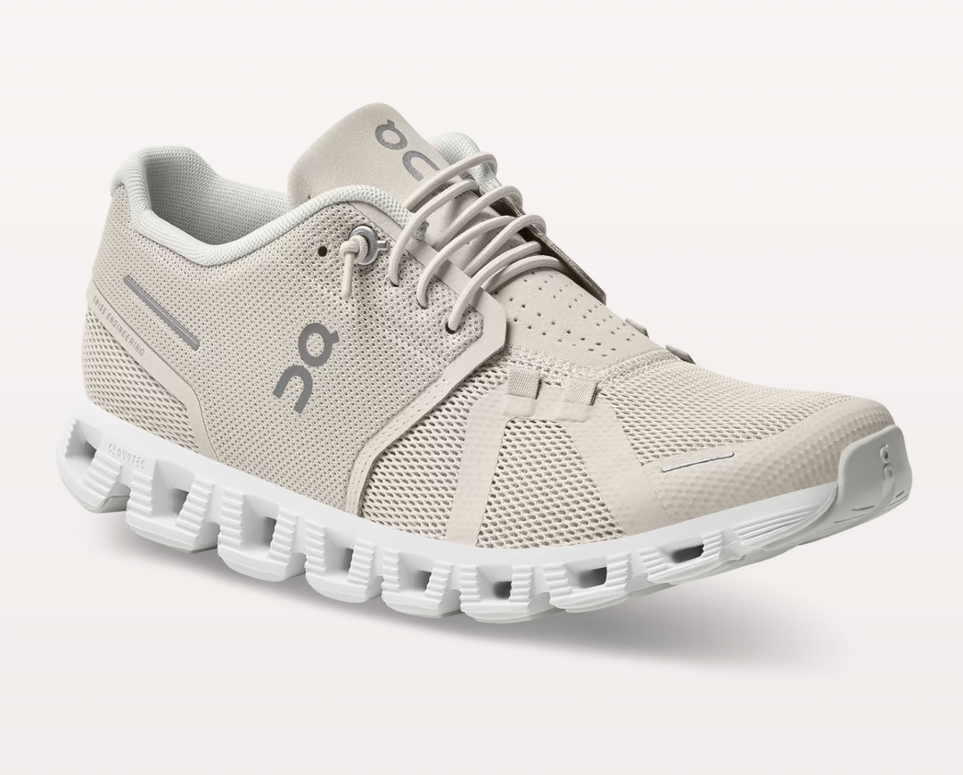 On Womens Cloud 5 - Pearl/White (59.98773) – The Run House On Womens Cloud 5 - Pearl/White (59.98773) – The Run House