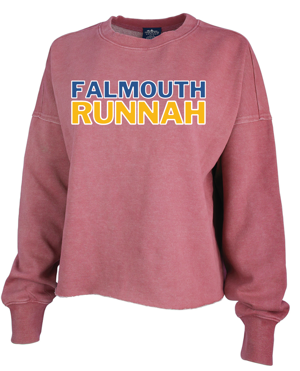 Falmouth Runnah Clifton Distressed Boxy Sweatshirt (9252)