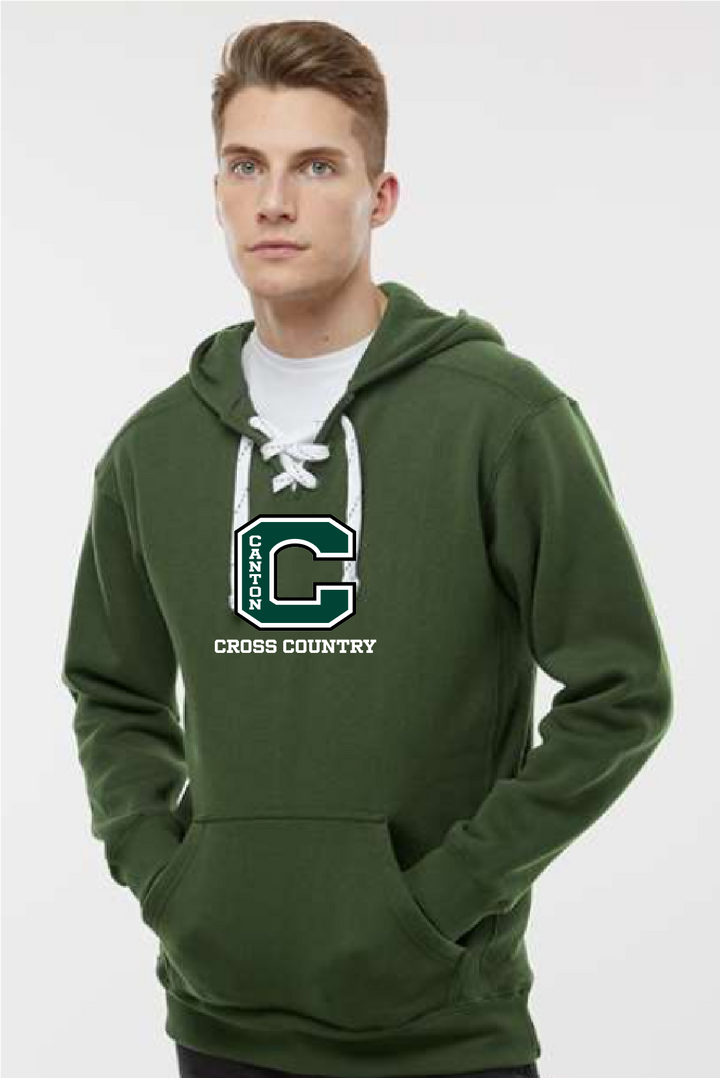 Canton Cross Country Sport Lace Hooded Sweatshirt (JA8830)