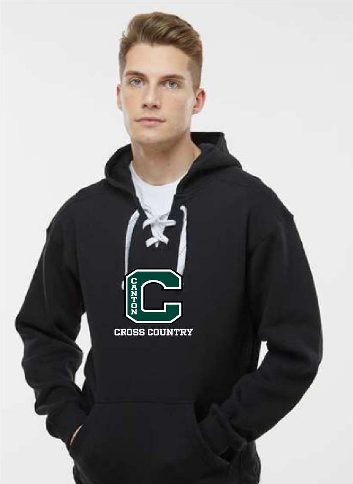 Sudadera con capucha y encaje Canton Cross Country Sport (JA8830)