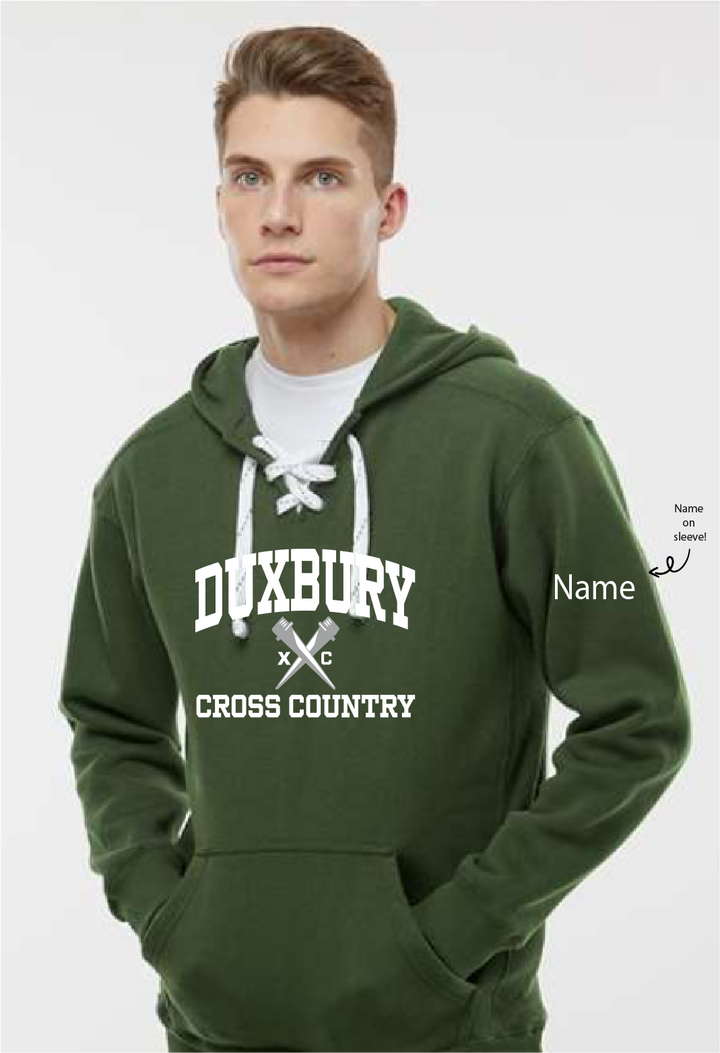Duxbury Cross Country Sport Lace Hooded Sweatshirt (JA8830)