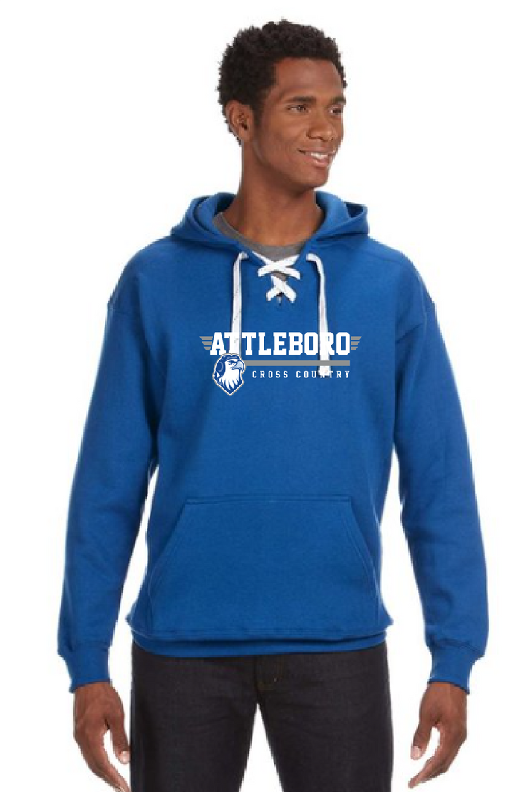 Sudadera con capucha y encaje para deportes de cross country de Attleboro (JA8830)